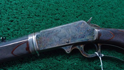 DELUXE ENGRAVED MARLIN 1895 TAKEDOWN RIFLE IN CALIBER 45-90 - Image 2 of 25