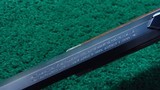DELUXE ENGRAVED MARLIN 1895 TAKEDOWN RIFLE IN CALIBER 45-90 - Image 14 of 25
