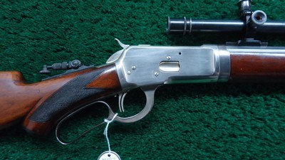 SPECIAL ORDER WINCHESTER 1892 PISTOL GRIP CHECKERED RIFLE IN CALIBER 25-20 - Image 1 of 25