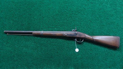 TACK DECORATED HALF STOCK PERCUSSION FOWLER CALIBER 69 - Image 21 of 22