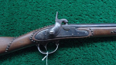 TACK DECORATED HALF STOCK PERCUSSION FOWLER CALIBER 69 - Image 1 of 22