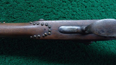 TACK DECORATED HALF STOCK PERCUSSION FOWLER CALIBER 69 - Image 10 of 22