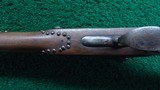 TACK DECORATED HALF STOCK PERCUSSION FOWLER CALIBER 69 - Image 10 of 22