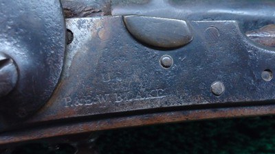 TACK DECORATED HALF STOCK PERCUSSION FOWLER CALIBER 69 - Image 8 of 22