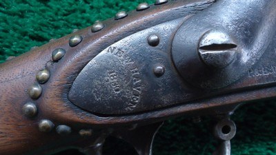 TACK DECORATED HALF STOCK PERCUSSION FOWLER CALIBER 69 - Image 7 of 22