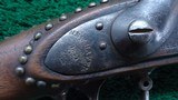 TACK DECORATED HALF STOCK PERCUSSION FOWLER CALIBER 69 - Image 7 of 22