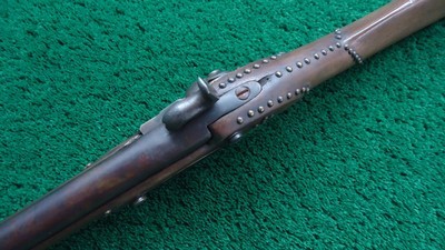 TACK DECORATED HALF STOCK PERCUSSION FOWLER CALIBER 69 - Image 4 of 22
