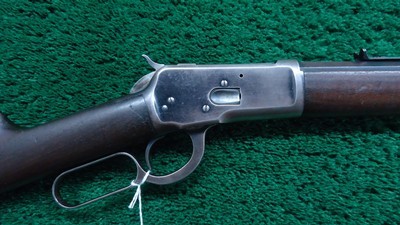 WINCHESTER MODEL 1892 RIFLE IN 38 WCF - Image 1 of 22
