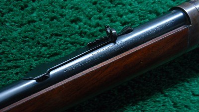 WINCHESTER MODEL 55 TAKE DOWN LEVER ACTION RIFLE IN 30 WCF - Image 15 of 25