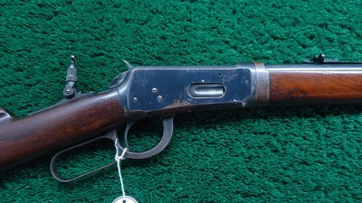 WINCHESTER MODEL 55 TAKE DOWN LEVER ACTION RIFLE IN 30 WCF