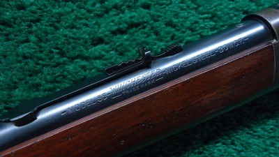 *Sale Pending* - FIRST YEAR PRODUCTION WINCHESTER MODEL 55 TAKE DOWN LEVER ACTION RIFLE IN 30 WCF - Image 15 of 23