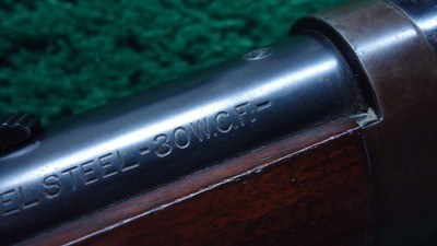 *Sale Pending* - FIRST YEAR PRODUCTION WINCHESTER MODEL 55 TAKE DOWN LEVER ACTION RIFLE IN 30 WCF - Image 6 of 23