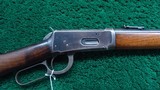 WINCHESTER MODEL 1894 SADDLE RING CARBINE IN CALIBER 38-55 - Image 1 of 22