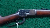 WINCHESTER MODEL 92 SADDLE RING CARBINE IN CALIBER 25-20 WCF - Image 1 of 23
