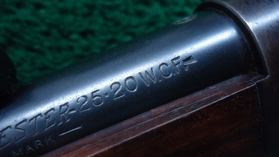 WINCHESTER MODEL 92 SADDLE RING CARBINE IN CALIBER 25-20 WCF - Image 6 of 23