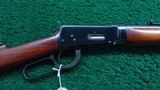WINCHESTER MODEL 55 TAKE DOWN LEVER ACTION RIFLE IN 30 WCF - Image 1 of 23