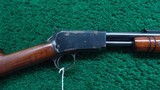 FIRST YEAR 1932 WINCHESTER MODEL 62 SLIDE ACTION RIFLE IN 22 CALIBER - Image 1 of 23