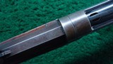 ANTIQUE WINCHESTER MODEL 1892 TAKE DOWN RIFLE IN CALIBER 38 WCF - Image 6 of 22