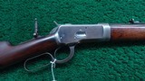 ANTIQUE WINCHESTER MODEL 1892 TAKE DOWN RIFLE IN CALIBER 38 WCF - Image 1 of 22