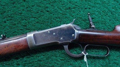 ANTIQUE WINCHESTER MODEL 1892 TAKE DOWN RIFLE IN CALIBER 38 WCF - Image 2 of 22
