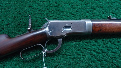 ANTIQUE WINCHESTER MODEL 1892 TAKE DOWN RIFLE IN CALIBER 38 WCF - Image 1 of 22
