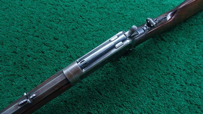 ANTIQUE WINCHESTER MODEL 1892 TAKE DOWN RIFLE IN CALIBER 38 WCF - Image 4 of 22