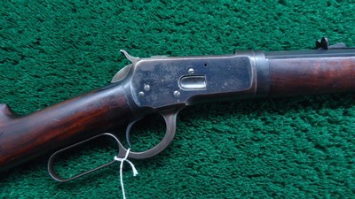 ANTIQUE WINCHESTER MODEL 1892 TD RIFLE IN 32 WCF - Image 1 of 24