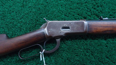 ANTIQUE WINCHESTER MODEL 1892 RIFLE CAL 38 WCF - Image 1 of 16