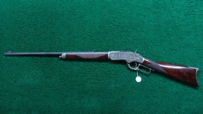 SPECIAL ORDER WINCHESTER MODEL 1873 DELUXE RIFLE IN 38 WCF - Image 23 of 24