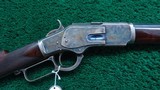 SPECIAL ORDER WINCHESTER MODEL 1873 DELUXE RIFLE IN 38 WCF - Image 1 of 24