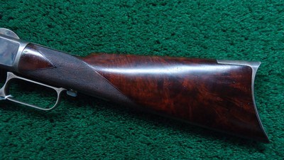 SPECIAL ORDER WINCHESTER MODEL 1873 DELUXE RIFLE IN 38 WCF - Image 20 of 24