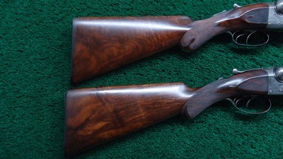 CASED PAIR OF WESTLEY RICHARDS BEST QUALITY HAMMERLESS DOUBLE BARREL SHOTGUNS - Image 20 of 25