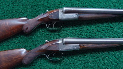 CASED PAIR OF WESTLEY RICHARDS BEST QUALITY HAMMERLESS DOUBLE BARREL SHOTGUNS