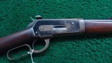 *Sale Pending* - WINCHESTER MODEL 1886 TAKEDOWN RIFLE IN 33 WCF - 1 of 24