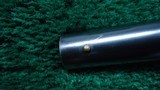 VERY FINE WINCHESTER MODEL 1885 HI-WALL 20 GAUGE SHOTGUN - 12 of 22