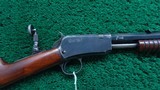 WINCHESTER MODEL 1890 RIFLE IN CALIBER 22 WRF