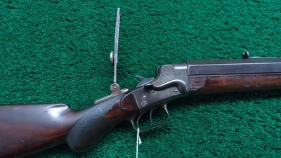 EXTREMELY RARE REMINGTON HEPBURN EXTRA HEAVY BARREL RIFLE IN CALIBER 38-55 - Image 1 of 25
