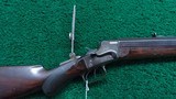 EXTREMELY RARE REMINGTON HEPBURN EXTRA HEAVY BARREL RIFLE IN CALIBER 38-55