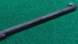 EXTREMELY RARE REMINGTON HEPBURN EXTRA HEAVY BARREL RIFLE IN CALIBER 38-55 - Image 7 of 25