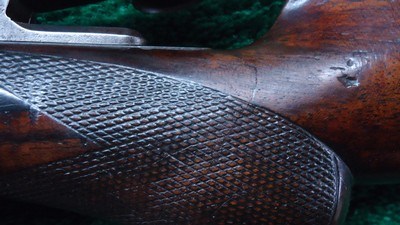 EXTREMELY RARE REMINGTON HEPBURN EXTRA HEAVY BARREL RIFLE IN CALIBER 38-55 - Image 14 of 25