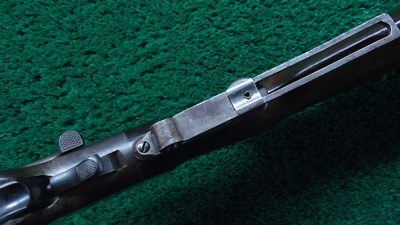 EXTREMELY RARE REMINGTON HEPBURN EXTRA HEAVY BARREL RIFLE IN CALIBER 38-55 - Image 9 of 25