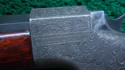 INTERESTING EARLY MARLIN BALLARD RIFLE IN CALIBER 44 - Image 8 of 23