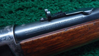 WINCHESTER MODEL 94 SADDLE RING CARBINE IN 30 WCF - Image 13 of 23