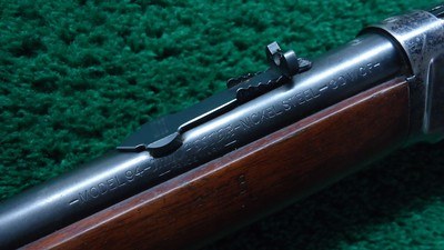 WINCHESTER MODEL 94 SADDLE RING CARBINE IN 30 WCF - Image 14 of 23