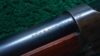 WINCHESTER MODEL 1895 RIFLE CHAMBERED FOR .30-03 - Image 6 of 22