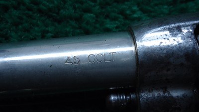 DFC INSPECTED COLT SINGLE ACTION ARMY REVOLVER IN 45 WITH HOLSTER - Image 13 of 23