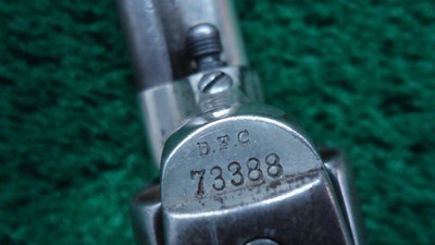 DFC INSPECTED COLT SINGLE ACTION ARMY REVOLVER IN 45 WITH HOLSTER - Image 16 of 23