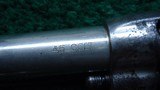 DFC INSPECTED COLT SINGLE ACTION ARMY REVOLVER IN 45 WITH HOLSTER - Image 13 of 23