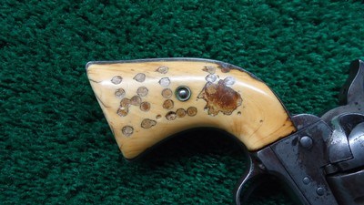 DFC INSPECTED COLT SINGLE ACTION ARMY REVOLVER IN 45 WITH HOLSTER - Image 12 of 23