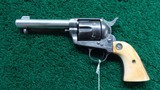 DFC INSPECTED COLT SINGLE ACTION ARMY REVOLVER IN 45 WITH HOLSTER - Image 3 of 23